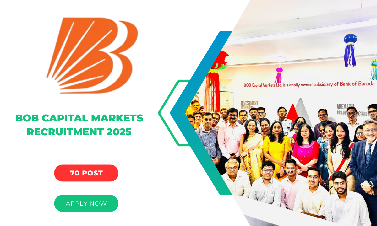 BOB Capital Markets Recruitment 2025
