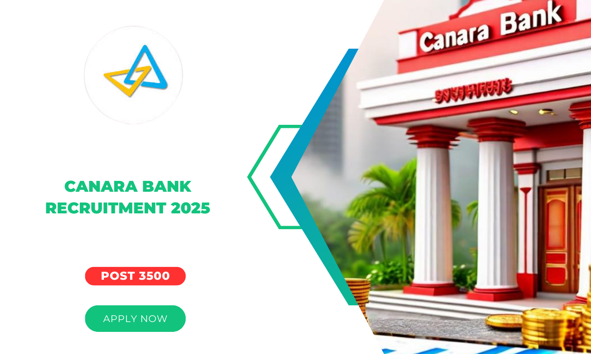 Canara Bank Recruitment 2025