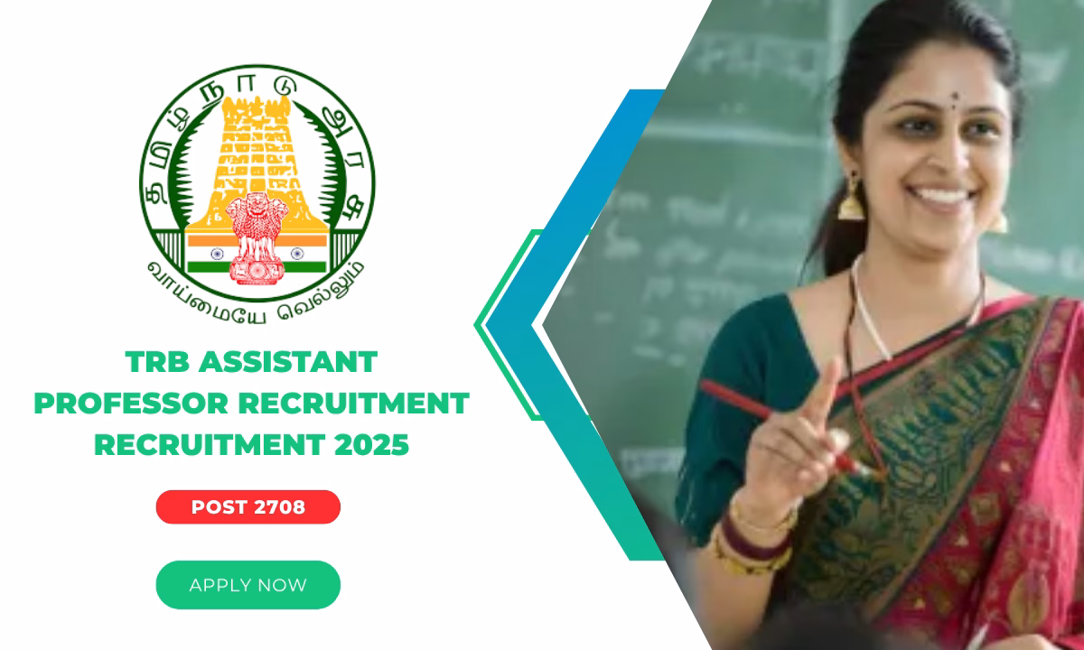 TRB Assistant Professor Recruitment Recruitment 2025