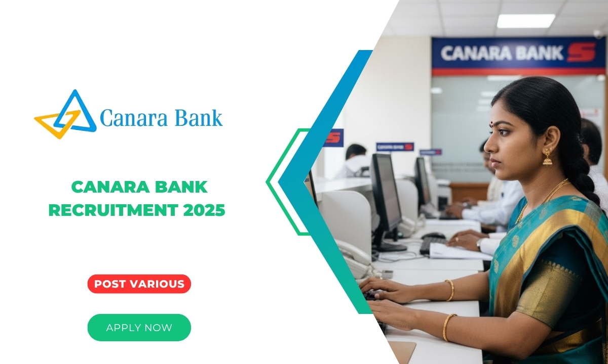 Canara Bank Recruitment 2025