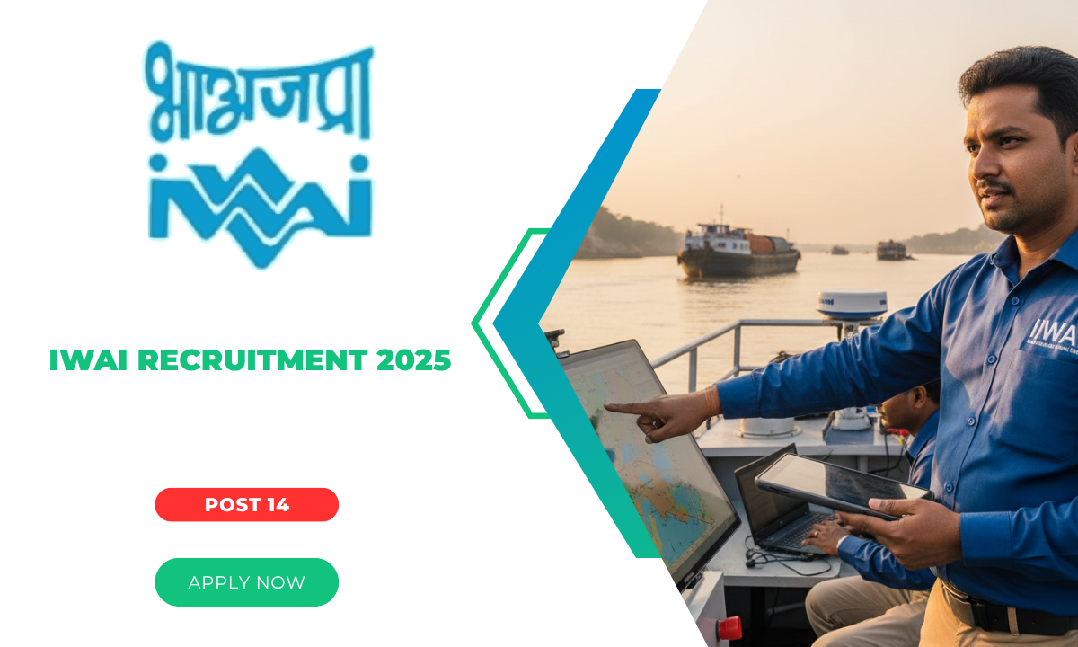IWAI Recruitment 2025 Out For 14 Vacancy